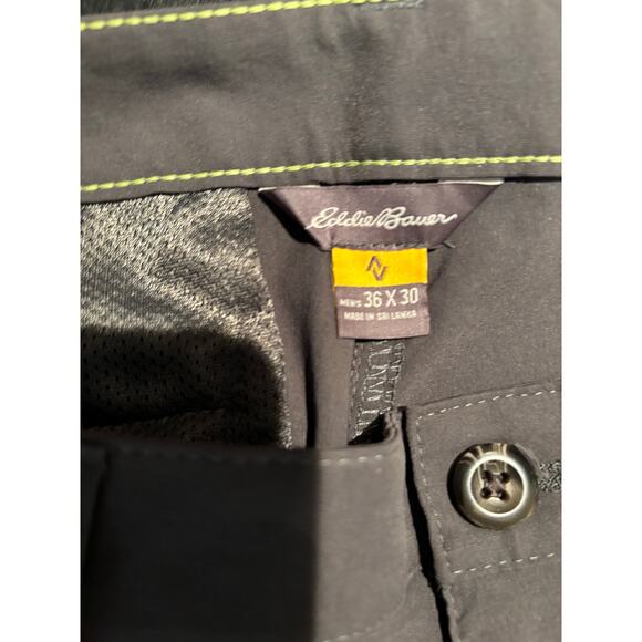 Men's Eddie Bauer Pants, Gray Size 36 X 30, EUC - Picture 3 of 3